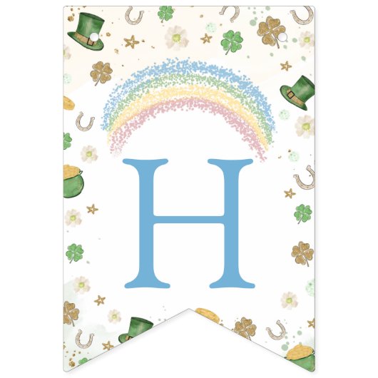 Lucky One Birthday Banner Bunting (Zweite Fahne)