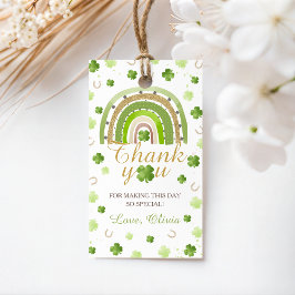 Lucky One Birthday Thank You Tags Geschenkanhänger