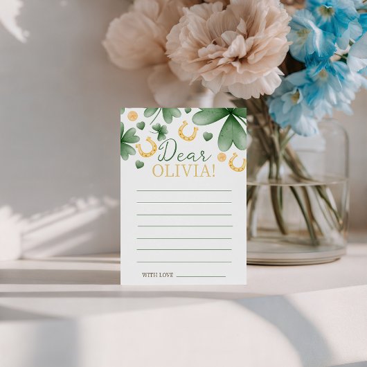 Lucky One Birthday Time Capsule Card Einladung