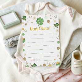 Lucky One Birthday Time Capsule Card Einladung