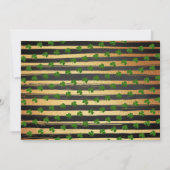 Lucky One Chalkboard Foto 1. Geburtstag Einladung (Rückseite)