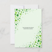 Lucky One First 1st Birthday Party Dankeskarte (Rückseite)