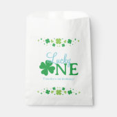 Lucky One First 1st Birthday Party Geschenktütchen (Vorderseite)