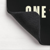 Lucky One Heart Dice Couples Matching Valentines D Mousepad (Ecke)