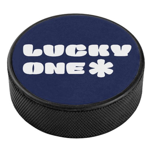 Lucky One Hockey Puck (3/4)