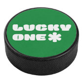 Lucky One Hockey Puck (3/4)
