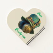 Lucky One St. Patrick’s Day Music Personalized Notizblock (Rückseite)