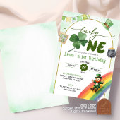 Lucky One St Patricks Birthday Einladung