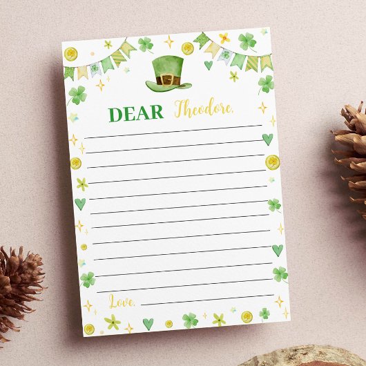 Lucky One Time Capsul Note Card Dankeskarte