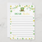 Lucky One Time Capsul Note Card Dankeskarte (Vorderseite)