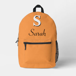 Lucky Orange Monogram Bedruckter Rucksack