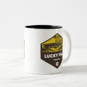Lucky Peak Staat Park Idaho Zweifarbige Tasse (VorderseiteRechts)