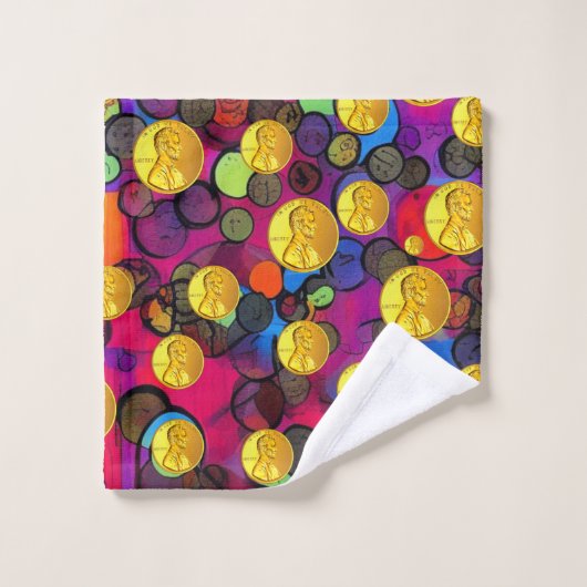 Lucky Pennies Badhandtuch Set (Waschlappen)