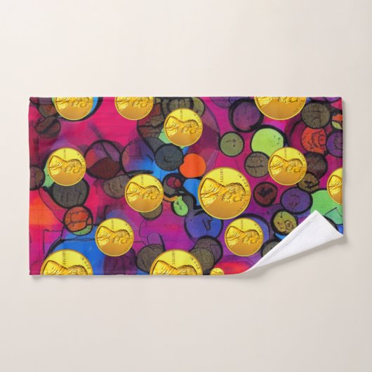Lucky Pennies Badhandtuch Set (Handtuch)