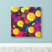 Lucky Pennies Leinwanddruck (Insitu (Holzboden))