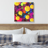 Lucky Pennies Leinwanddruck (Insitu (Schlafzimmer))