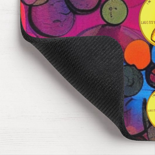 Lucky Pennies Mousepad (Ecke)