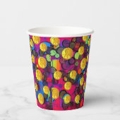 Lucky Pennies Pappbecher (Rückseite)