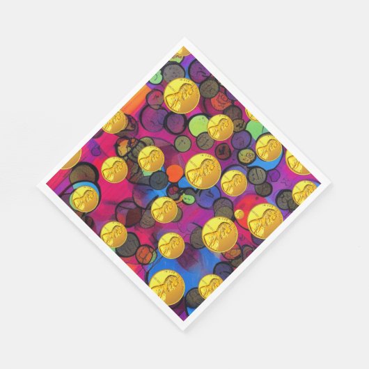 Lucky Pennies Serviette (Ecke)