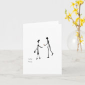 Lucky Penny Card Karte (Gelbe Blume)