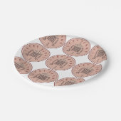 Lucky Penny Pappteller (Schrägansicht)