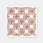 Lucky Penny Serviette (Vorderseite)