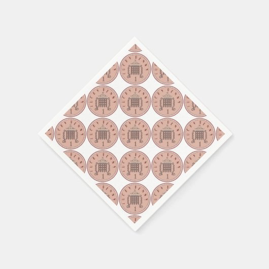 Lucky Penny Serviette (Ecke)