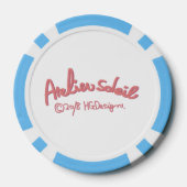 Lucky piglet Poker Chips (Rückseite)