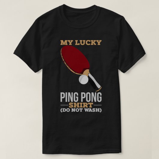 Lucky Ping Pong T-Shirt (Design vorne)