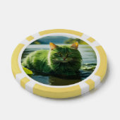 Lucky Pocker Chips für Katzen Liebhaber (Einzeln)
