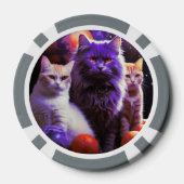 Lucky Pocker Chips für Katzen Liebhaber (Rückseite)