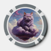 Lucky Pocker Chips für Katzen Liebhaber (Rückseite)