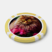 Lucky Pocker Chips für Katzen Liebhaber (Einzeln)