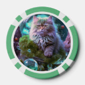 Lucky Pocker Chips für Katzen Liebhaber (Rückseite)