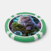 Lucky Pocker Chips für Katzen Liebhaber (Einzeln)