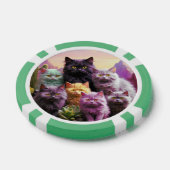 Lucky Pocker Chips für Katzen Liebhaber (Einzeln)