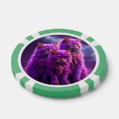 Lucky Pocker Chips für Katzen Liebhaber (Einzeln)