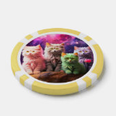 Lucky Pocker Chips für Katzen Liebhaber (Einzeln)