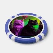 Lucky Pocker Chips für Katzen Liebhaber (Einzeln)