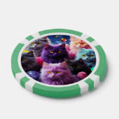Lucky Pocker Chips für Katzen Liebhaber (Einzeln)