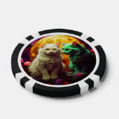 Lucky Pocker Chips für Katzen Liebhaber (Einzeln)