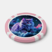 Lucky Pocker Chips für Katzen Liebhaber (Einzeln)