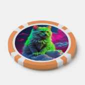 Lucky Poker Chips for Cat Lovers (Einzeln)
