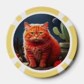 Lucky Poker Chips for Cat Lovers (Rückseite)