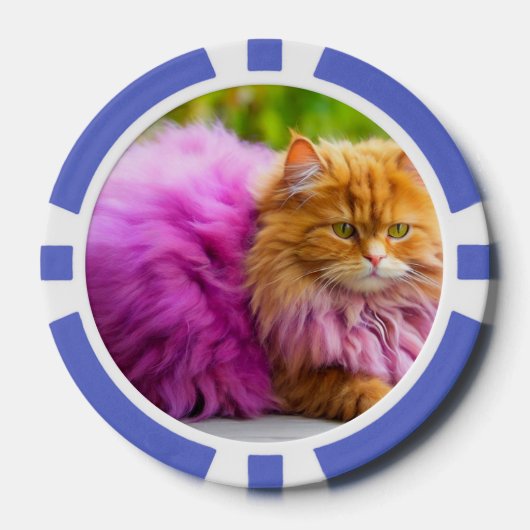 Lucky Poker Chips for Cat Lovers (Vorderseite)