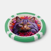 Lucky Poker Chips for Cat Lovers (Einzeln)