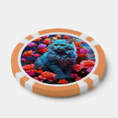 Lucky Poker Chips für Katzen Liebhaber (Einzeln)
