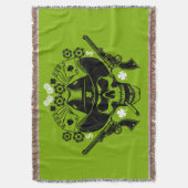 Lucky Poker Skull Decke (Vorderseite Vertikal)