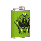 Lucky Poker Skull Flachmann (Rechts)