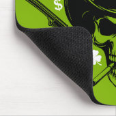 Lucky Poker Skull Mousepad (Ecke)